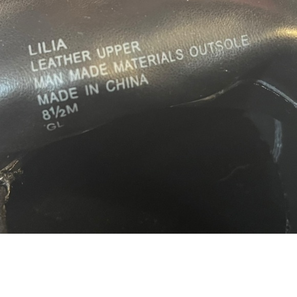 Aerosoles size 8-1/2 Lilia platform lug soles EUC - Picture 8 of 9